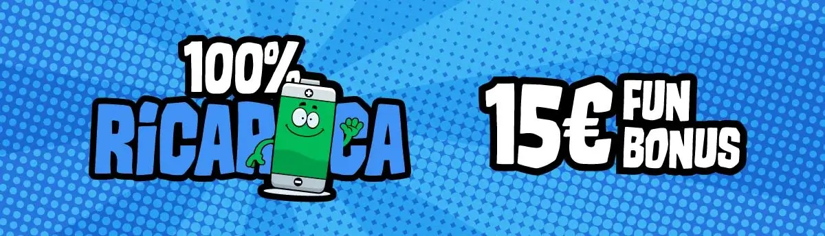 Promo BIG Casino — 100% Ricarica fino a 15€ Fun Bonus