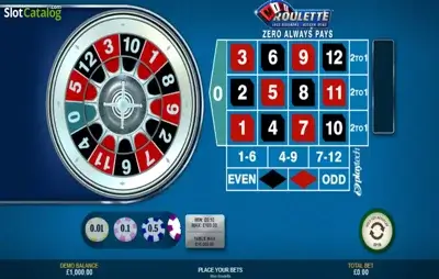 Slot Mini Roulette — gioca online su BIG Casino